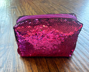 Sequin Zipper Bags