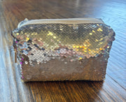 Sequin Zipper Bags