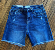 Loretta Mid Rise Midi Shorts