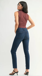 Soft Slim Straight Jeans