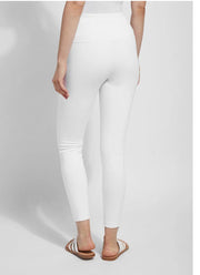 White Denim Slim Legging