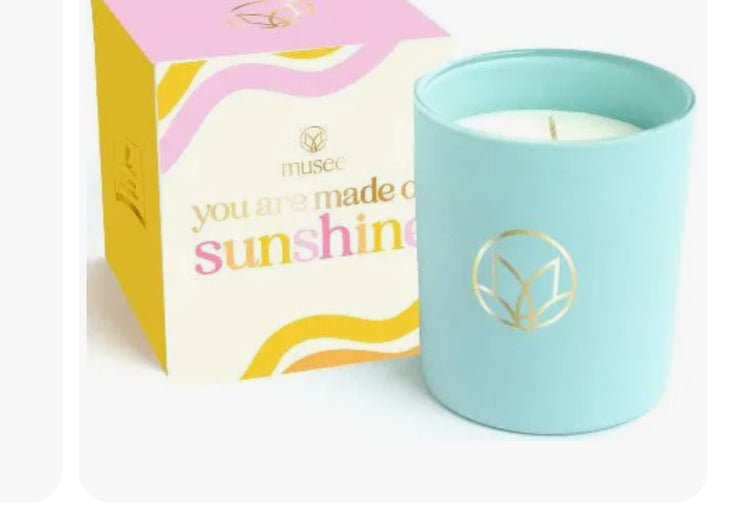 You Are Made of Sunshine Candle