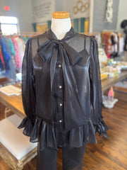 Elegant Black Blouse