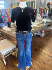 Black Velvet Top