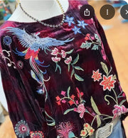 Nikkola Velvet Blouse