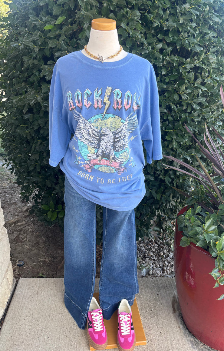 Rock N Roll Eagle Vintage Tee