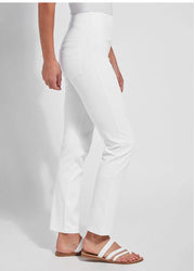 White Denim Straight Legging