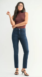 Soft Slim Straight Jeans