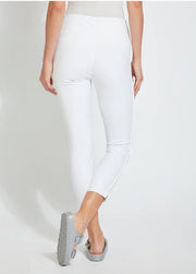 White Denim Crop Legging