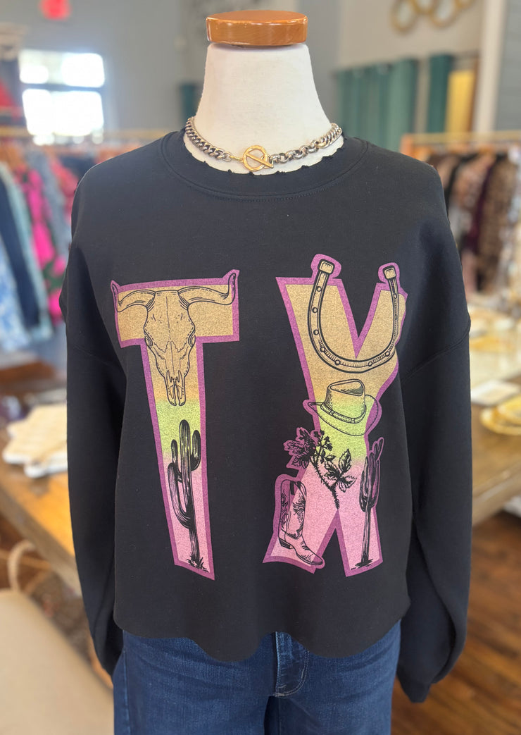 Black TX Sweatshirt
