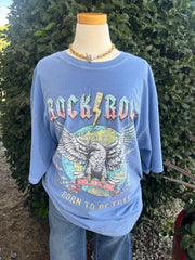 Rock N Roll Eagle Vintage Tee