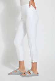 White Denim Crop Legging