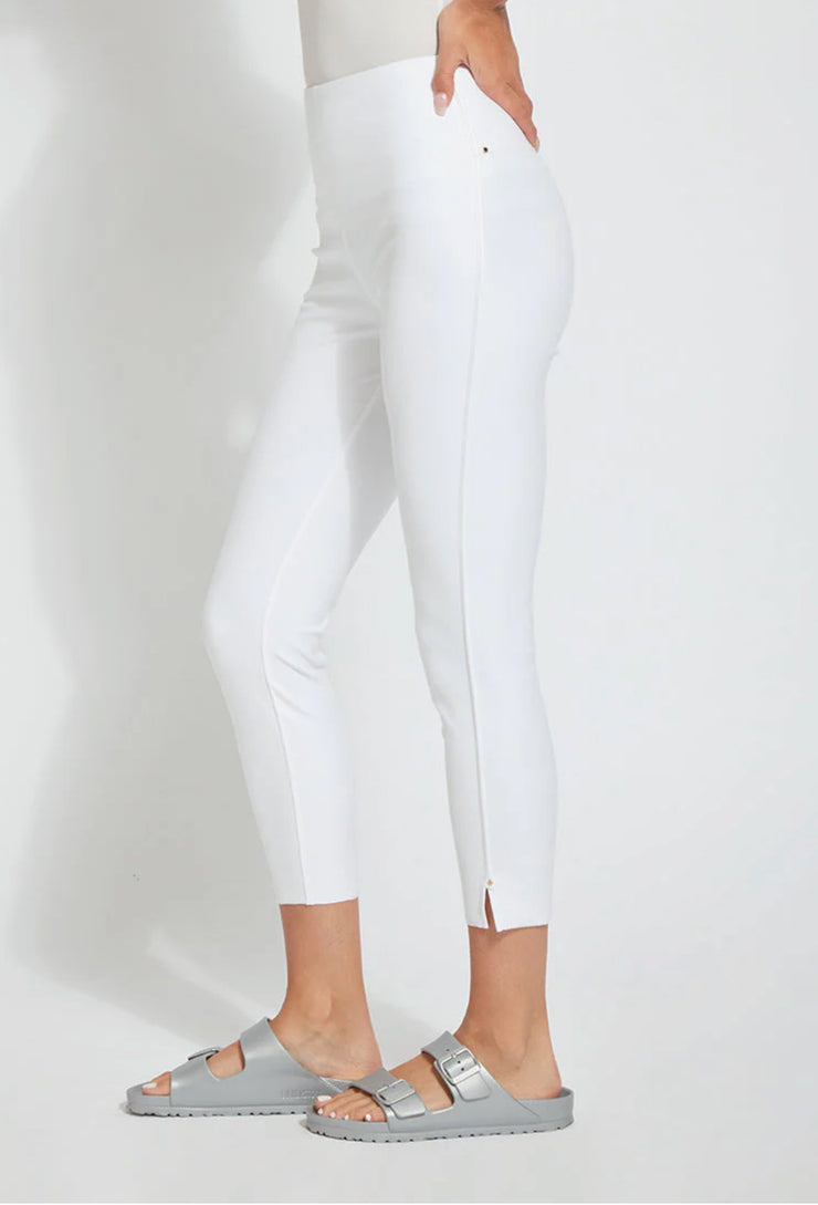 White Denim Crop Legging