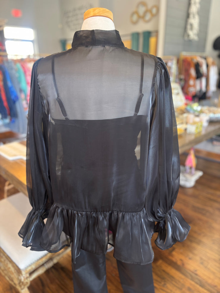 Elegant Black Blouse
