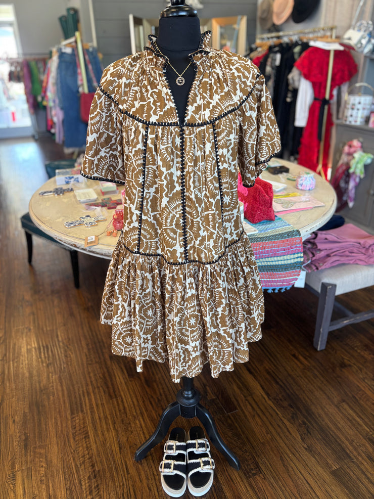 Stitched Shell Dress