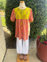 Cutie Floral Patch Top