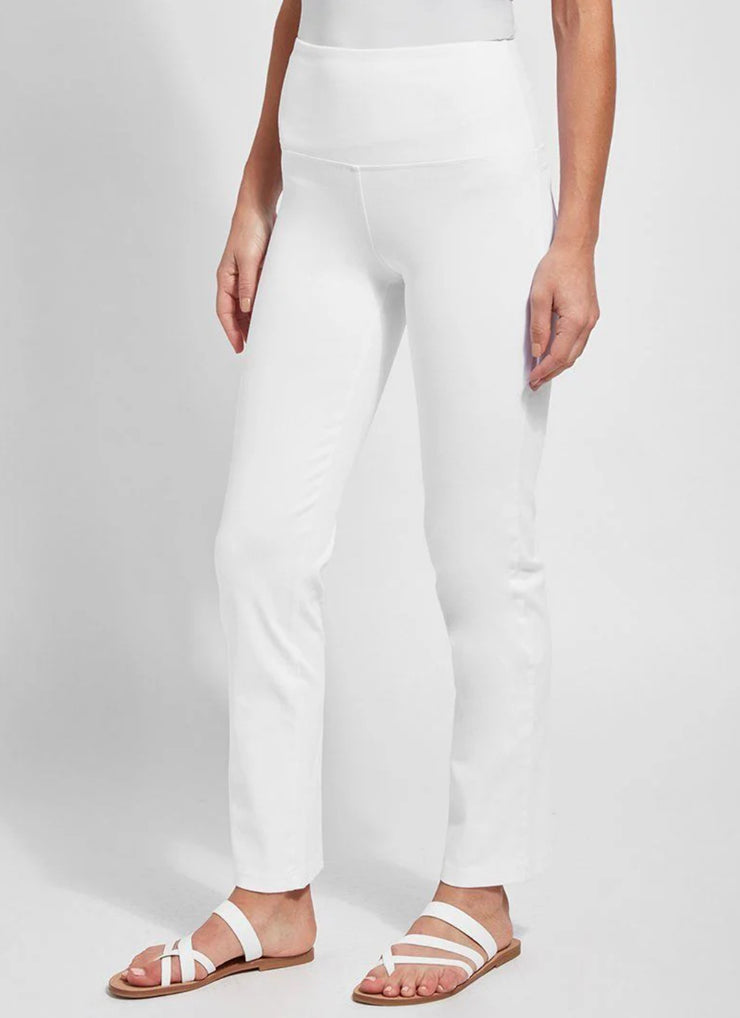 White Denim Straight Legging