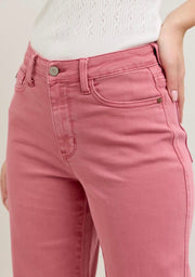 Rose Wide Leg Crop Jeans