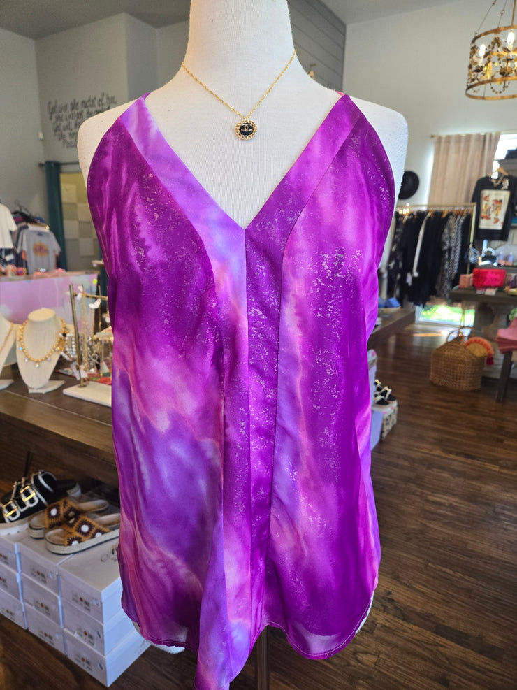 Purple Glimmer Tank