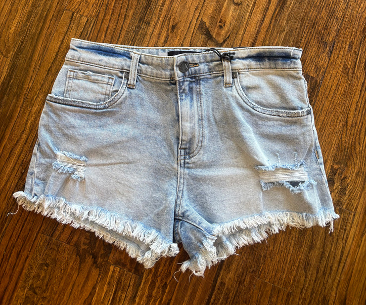 Jane High Rise Frayed Shorts