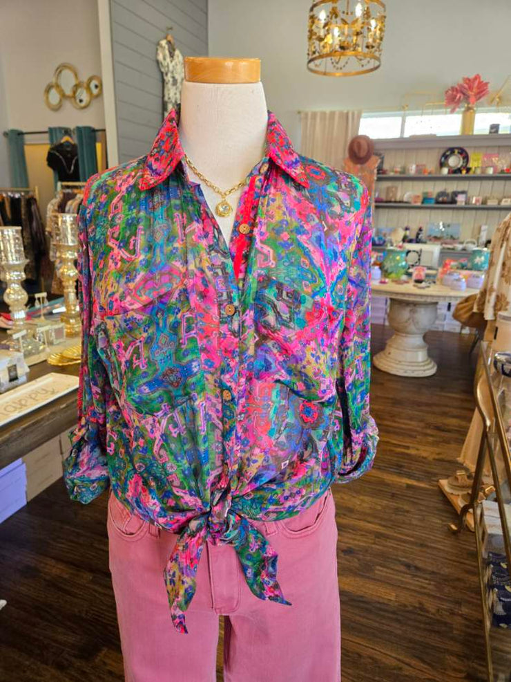 Kalaidescope Top