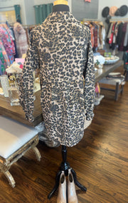 Leopard Denim Dress