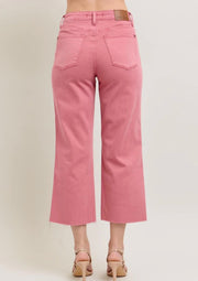 Rose Wide Leg Crop Jeans