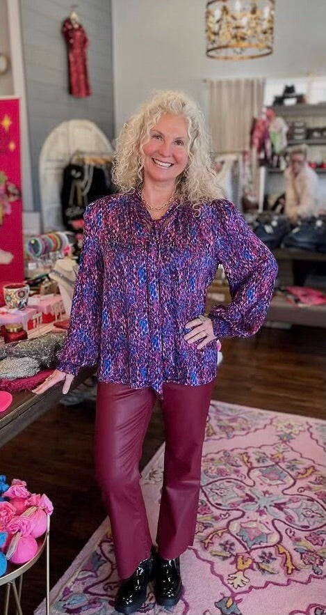Diana Tie Blouse