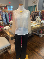 Pearl and Shine Embellished Topper