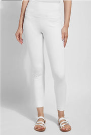 White Denim Slim Legging