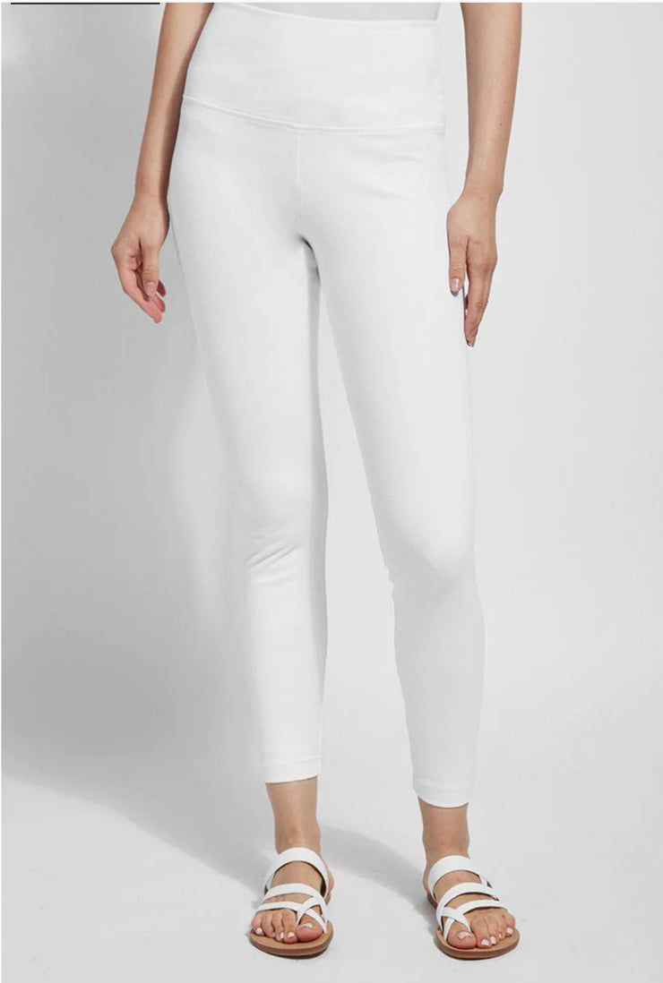 White Denim Slim Legging