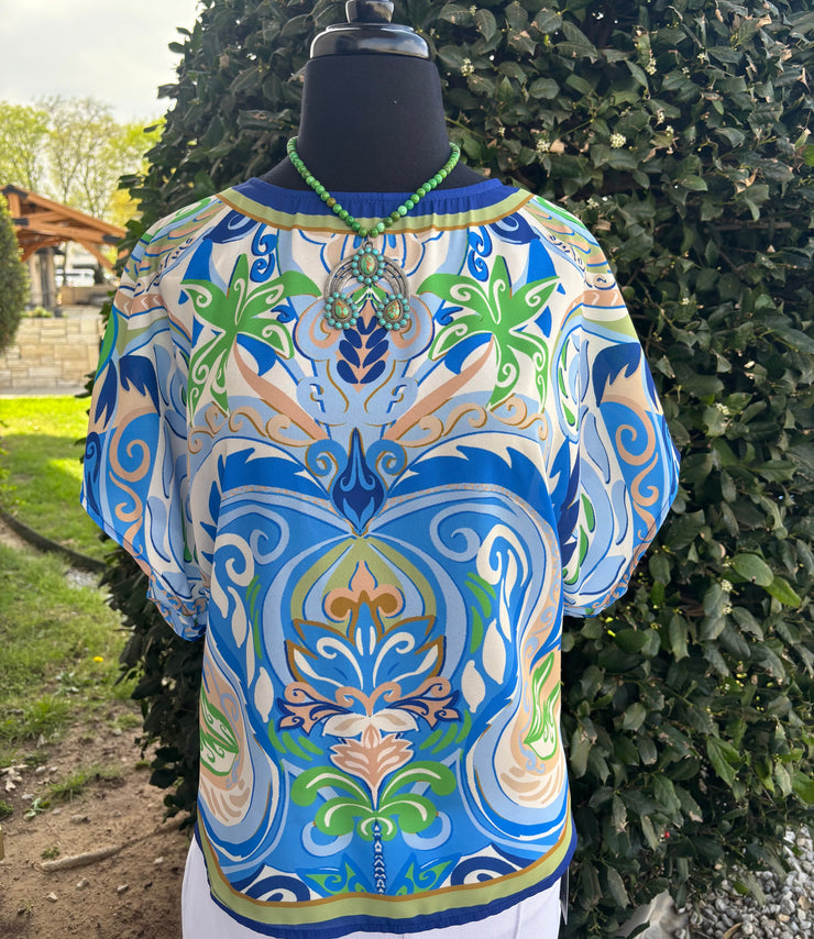 Resort Swirl Top