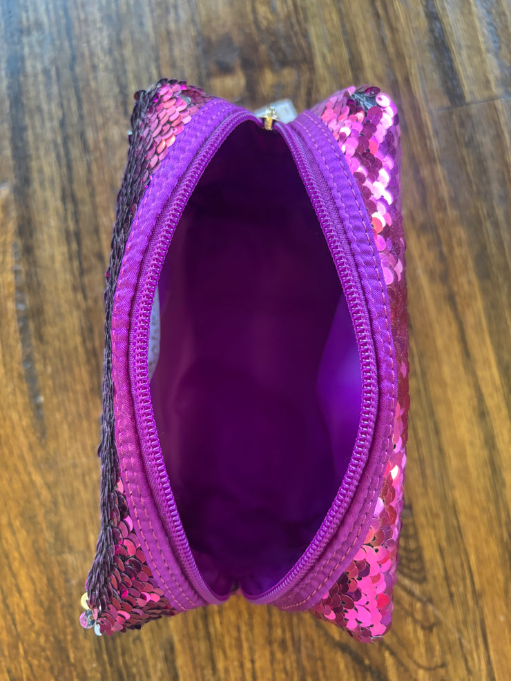 Sequin Zipper Bags