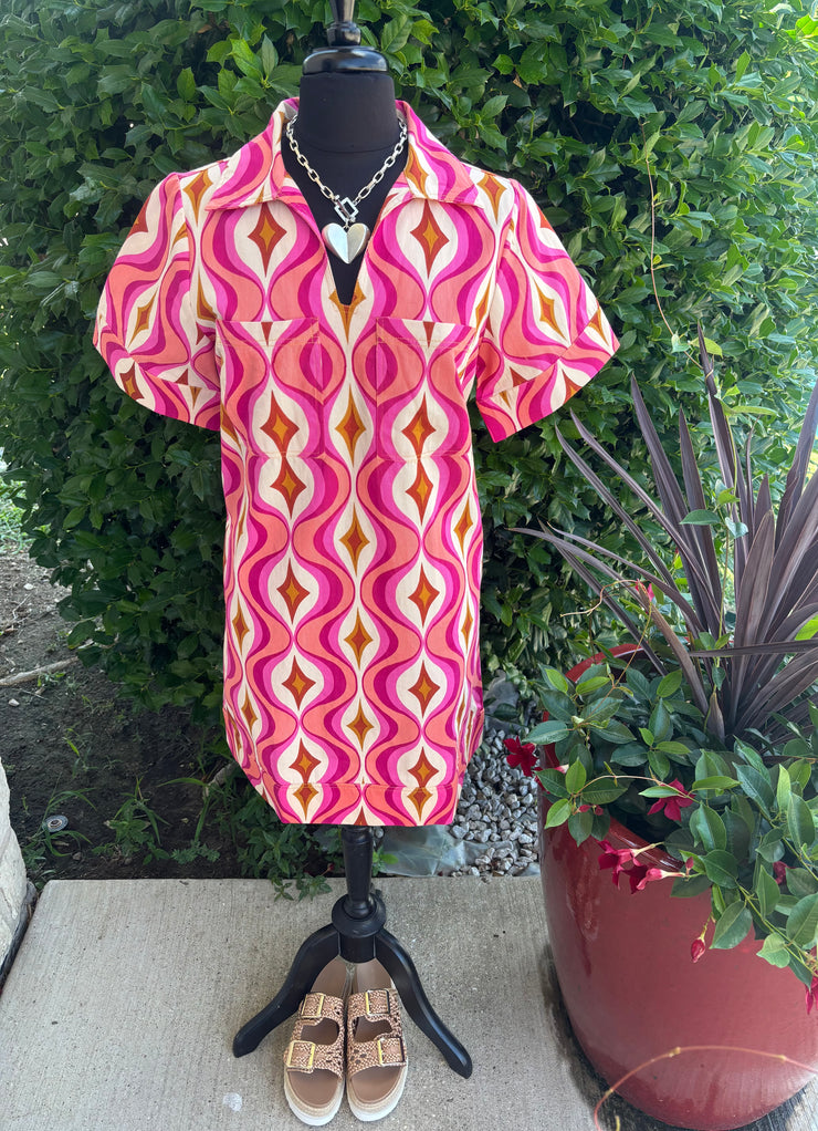 Pink Mod Dress