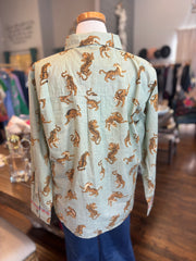 Sage Tiger Shirt
