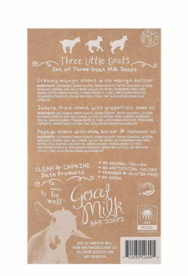 Three Little Goats Soap Set