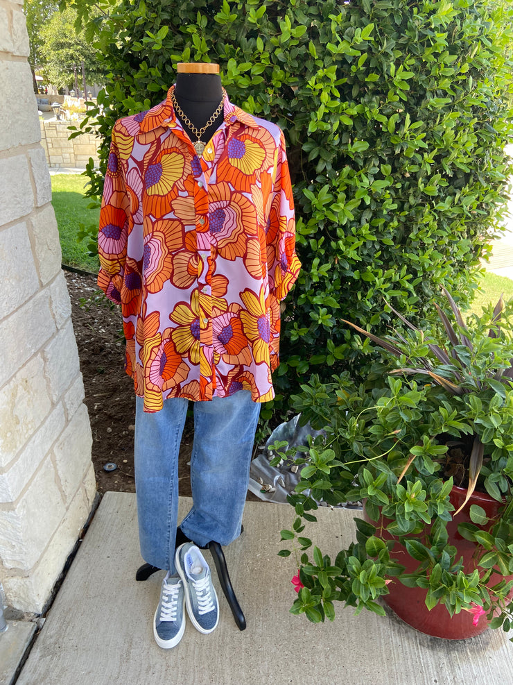 Groovy Blooms Blouse