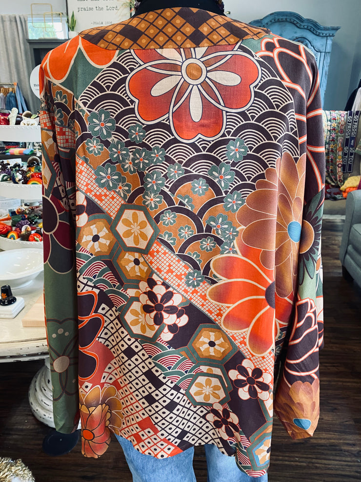 Powder Short Kimono