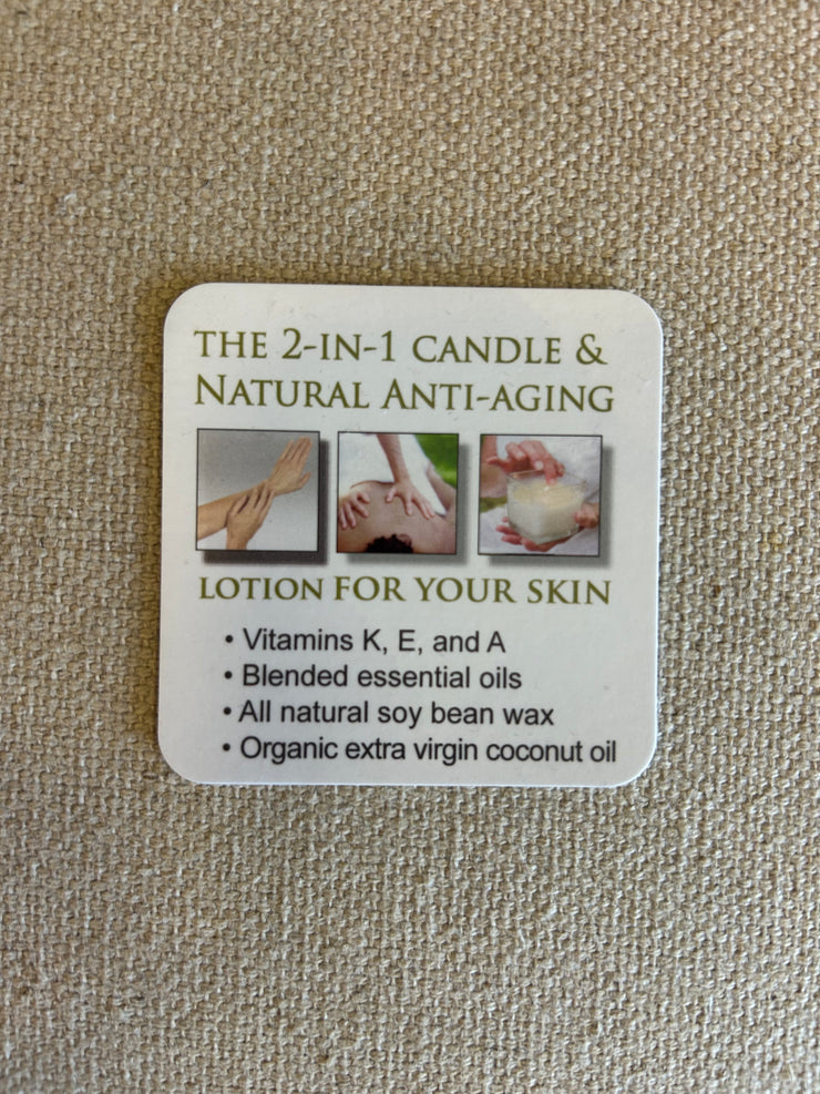 Lotion Candle- French Fig & Amber 10 oz