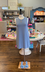 Light Indigo Tank Dress