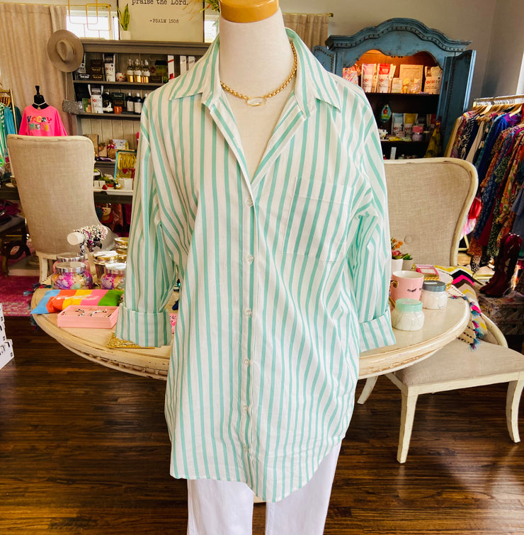 Poolside Stripe Shirt
