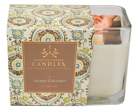 Lotion Candle- Island Coconut 6 oz