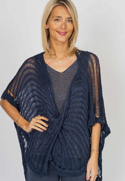 Open Knit Shrug Sweater