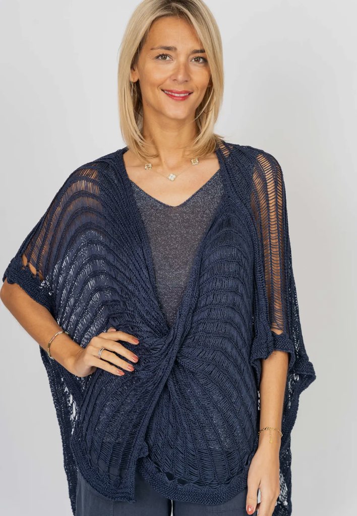 Open Knit Shrug Sweater