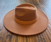 Brown Felt Hat