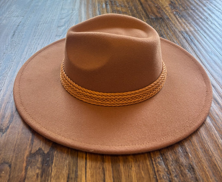 Brown Felt Hat