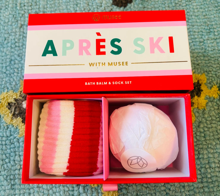 Musee Apres Ski Bath Balm & Sock Set