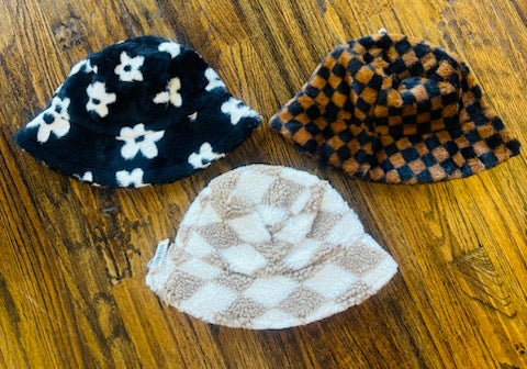 Fuzzy Bucket Hat