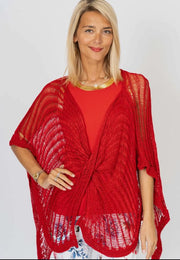 Open Knit Shrug Sweater
