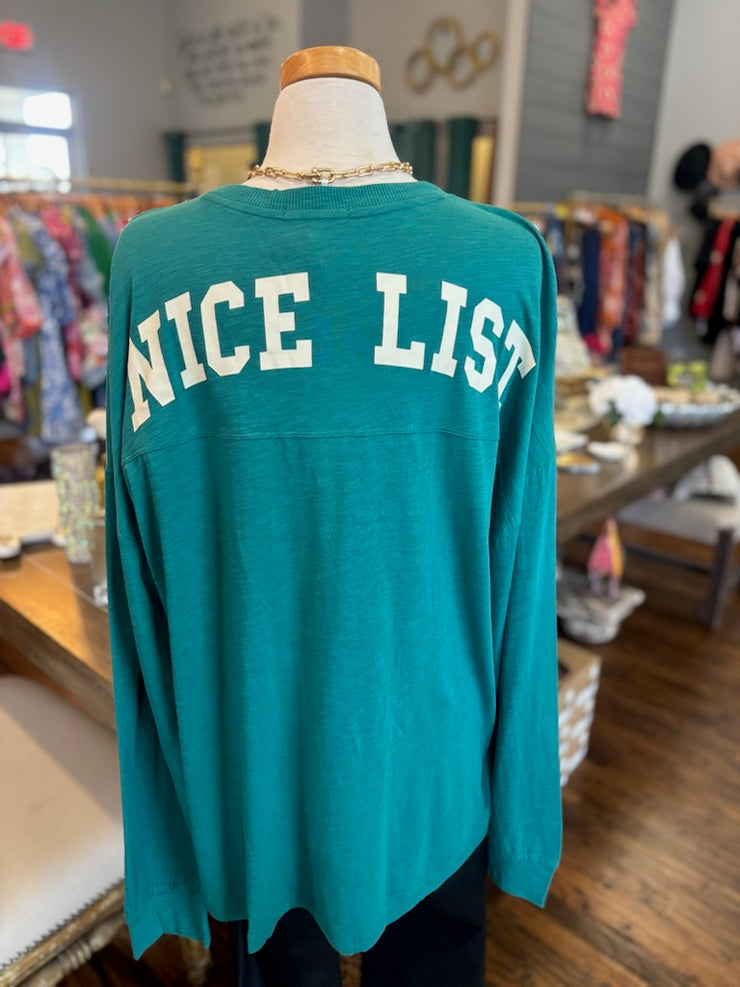 Nice List Long Sleeve Shirt